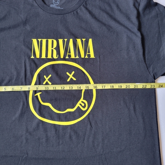 Nirvana Smiley Logo Tee. - Picture 3 of 5